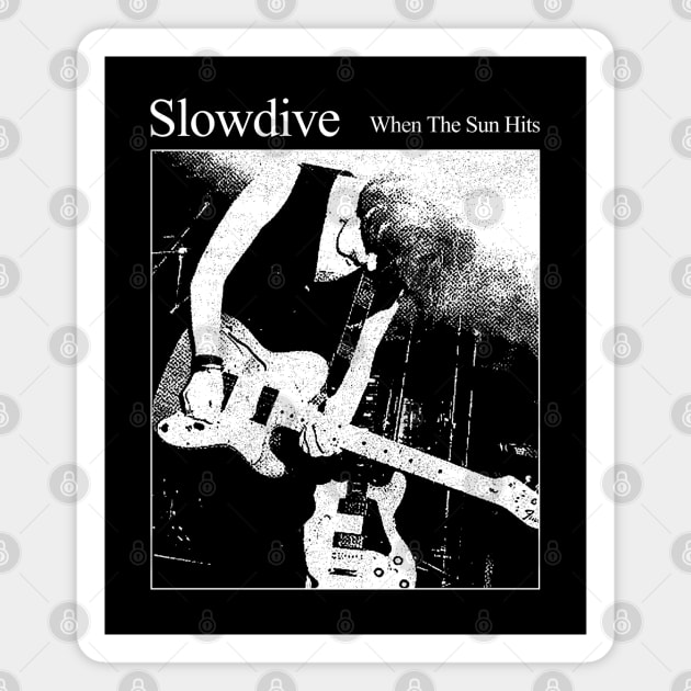 Slowdive - 90s Fanmade Magnet by fuzzdevil